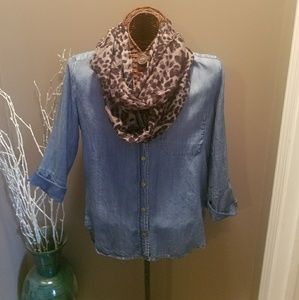 Animal Print Infinity Scarf